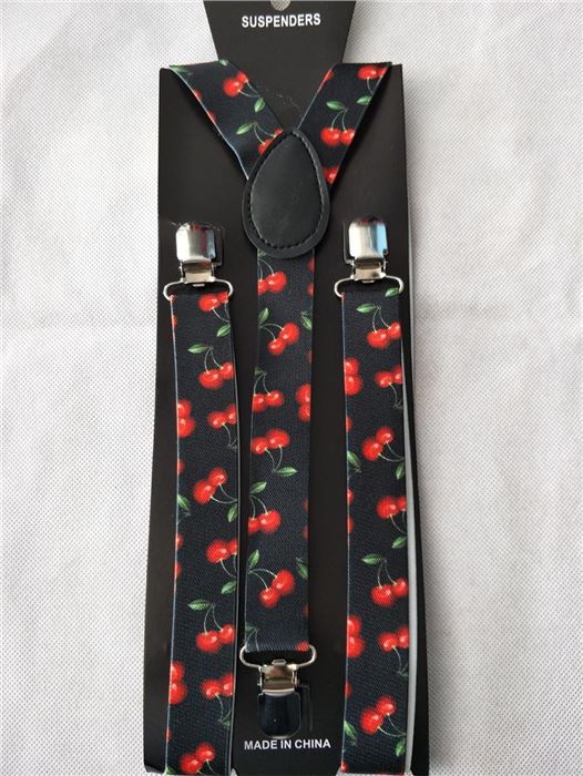  2.5CM CHERRY SUSPENDER