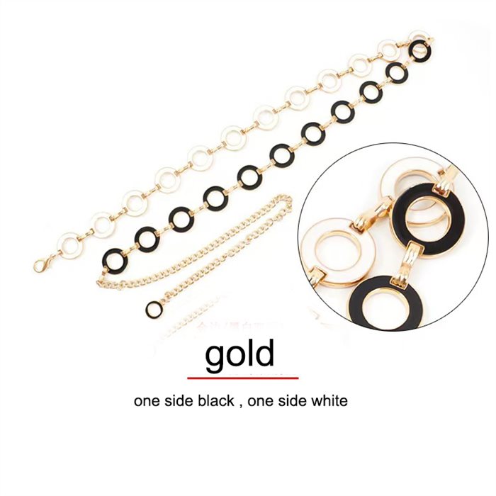 GOLD RING WAISTCHAIN， 110cm