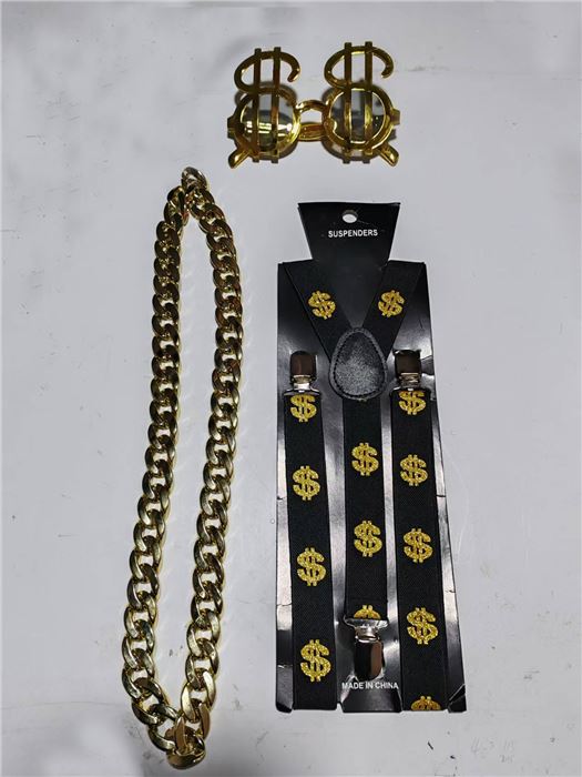 US DOLLAR SUSPENDER SET