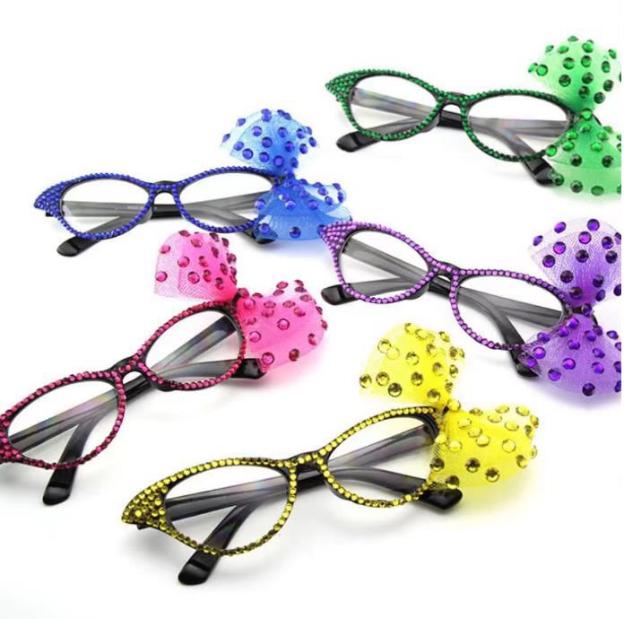 GLASSES WITH BOW