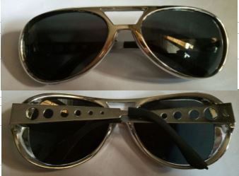 ROCK & ROLL glasses with rubber foot