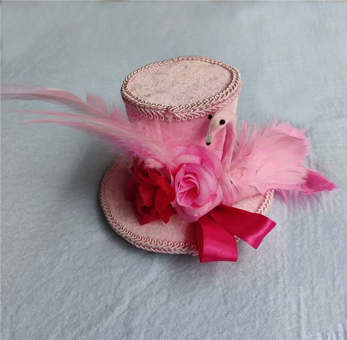 MINI HAT WITH FLAMINGO