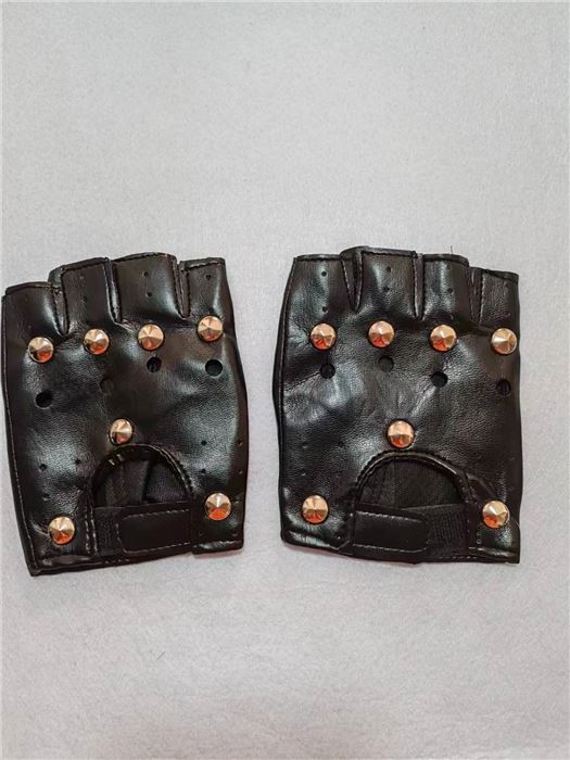 Punker gloves, black