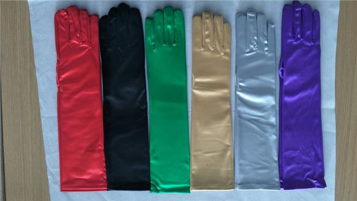 satin gloves (40cm)