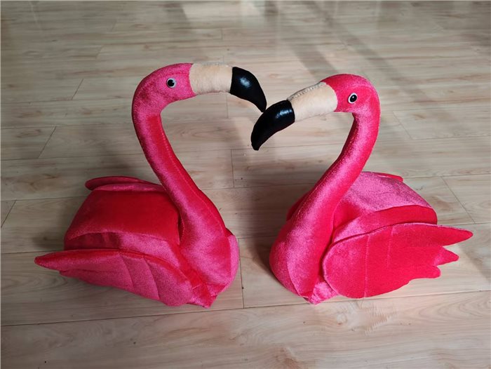 Flamingo hat dark pink