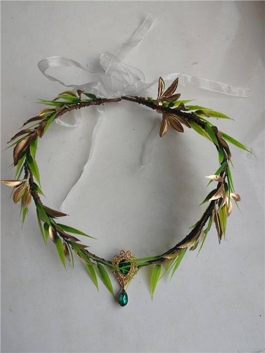 bamboo leaves headgear